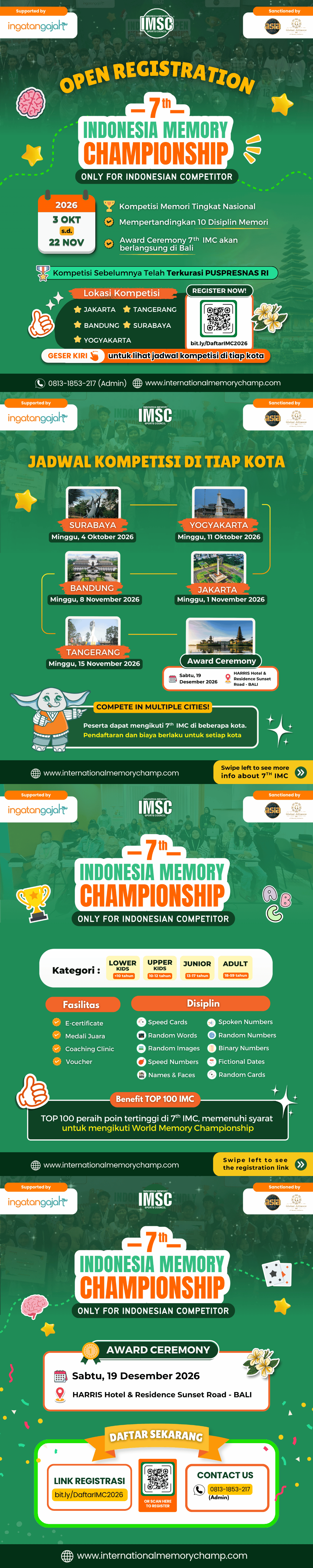 7th Indonesia Memory Championship