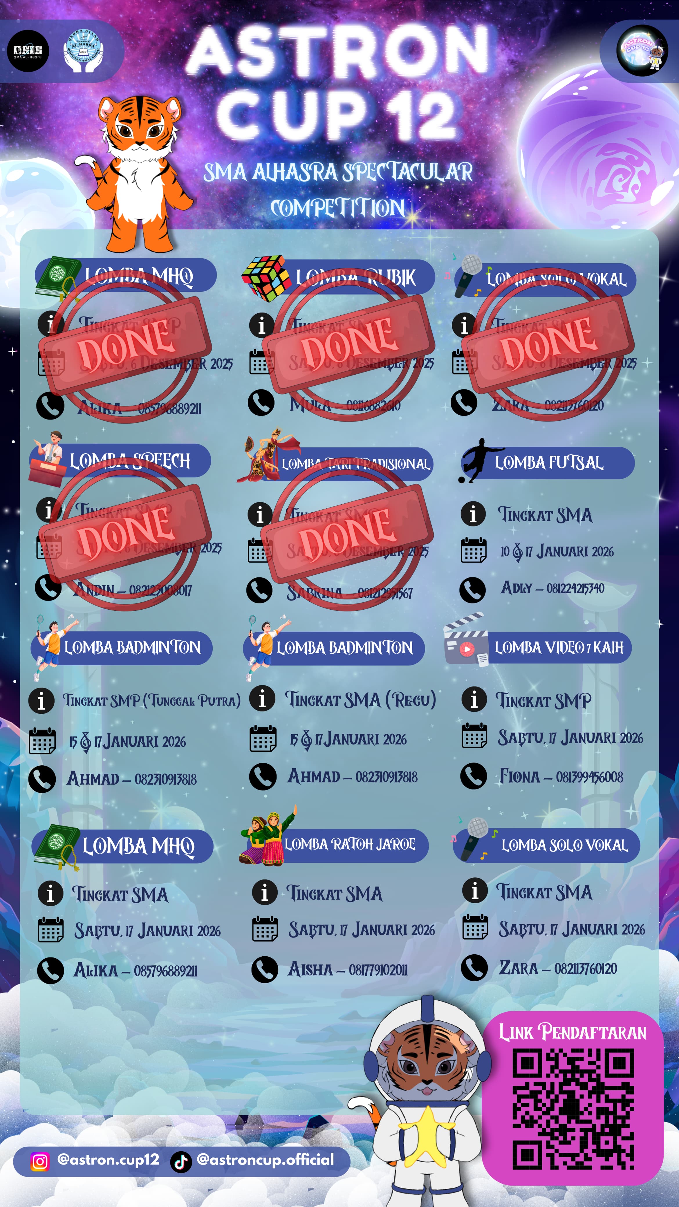 ASTRON CUP 12 (AL HASRA SPECTACULAR COMPETITION)