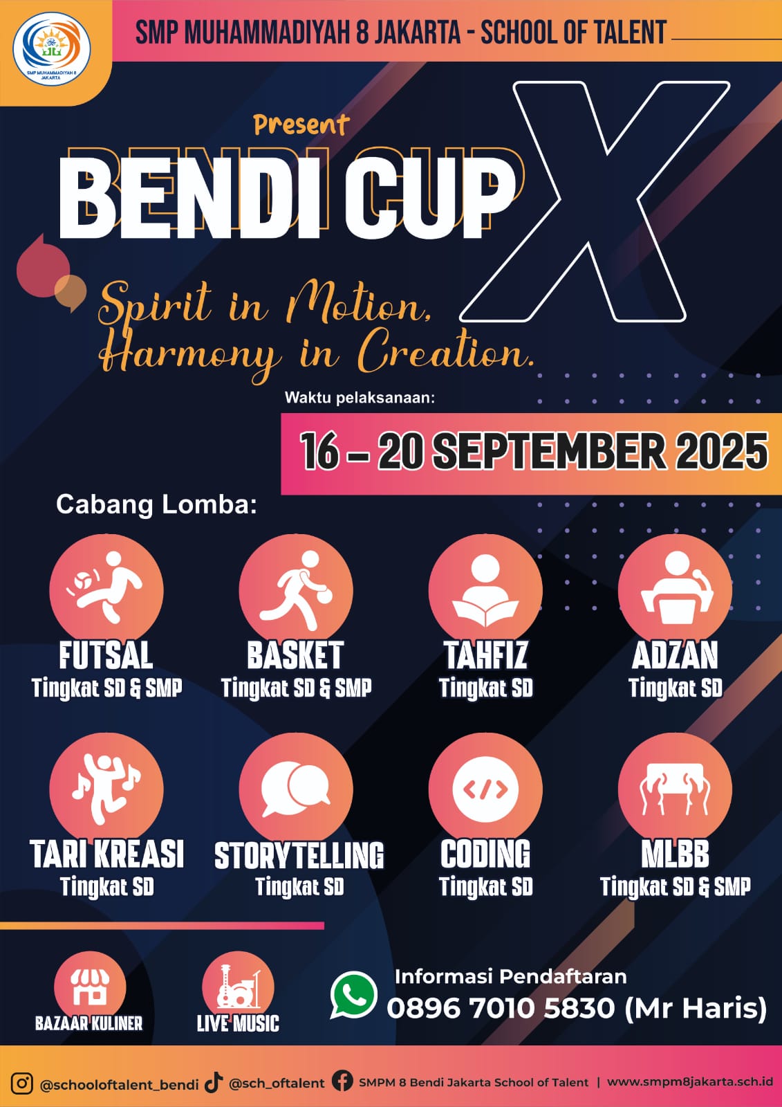 Bendi Cup X 2025