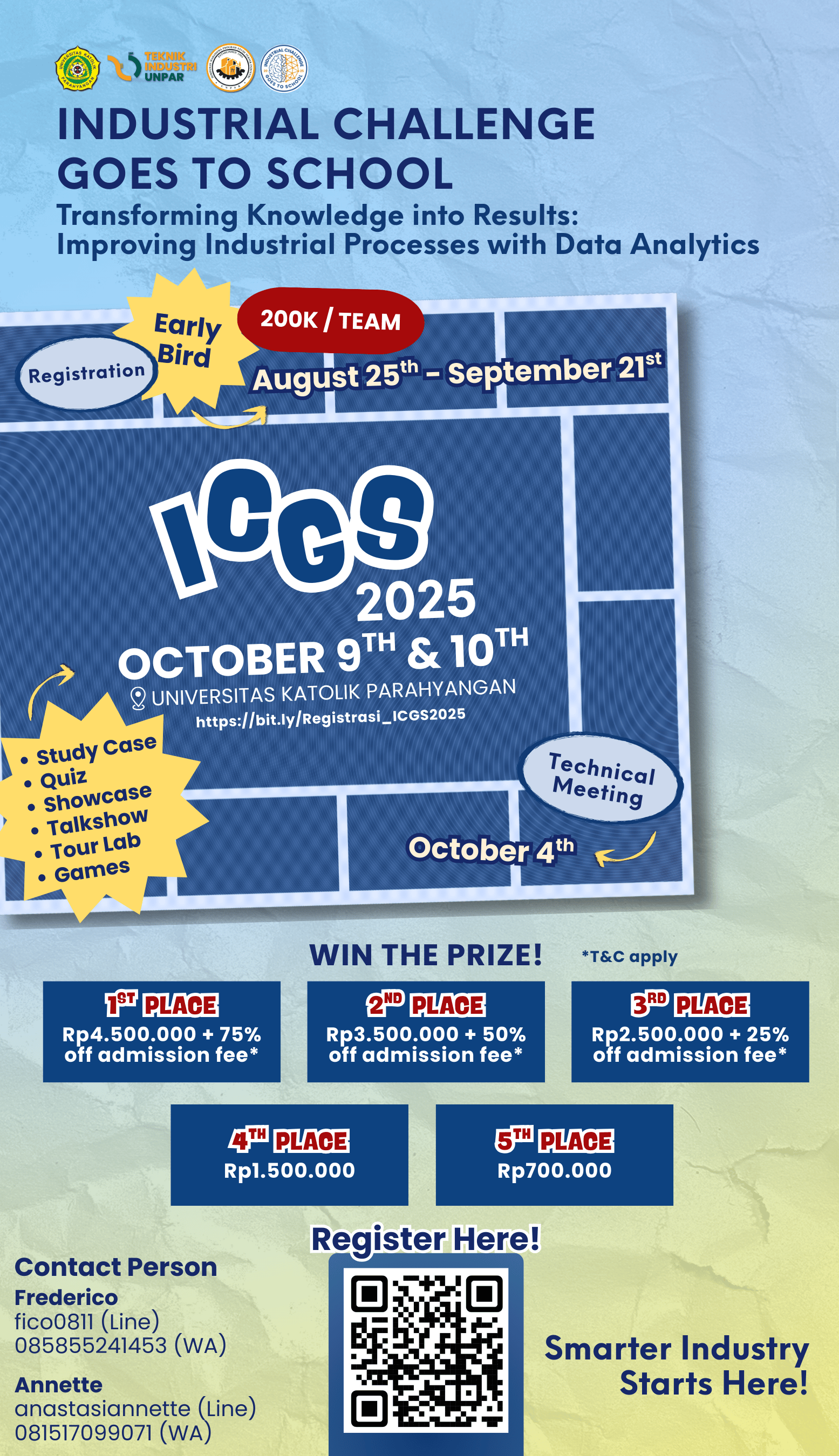 Industrial Challenge Goes to School 2025