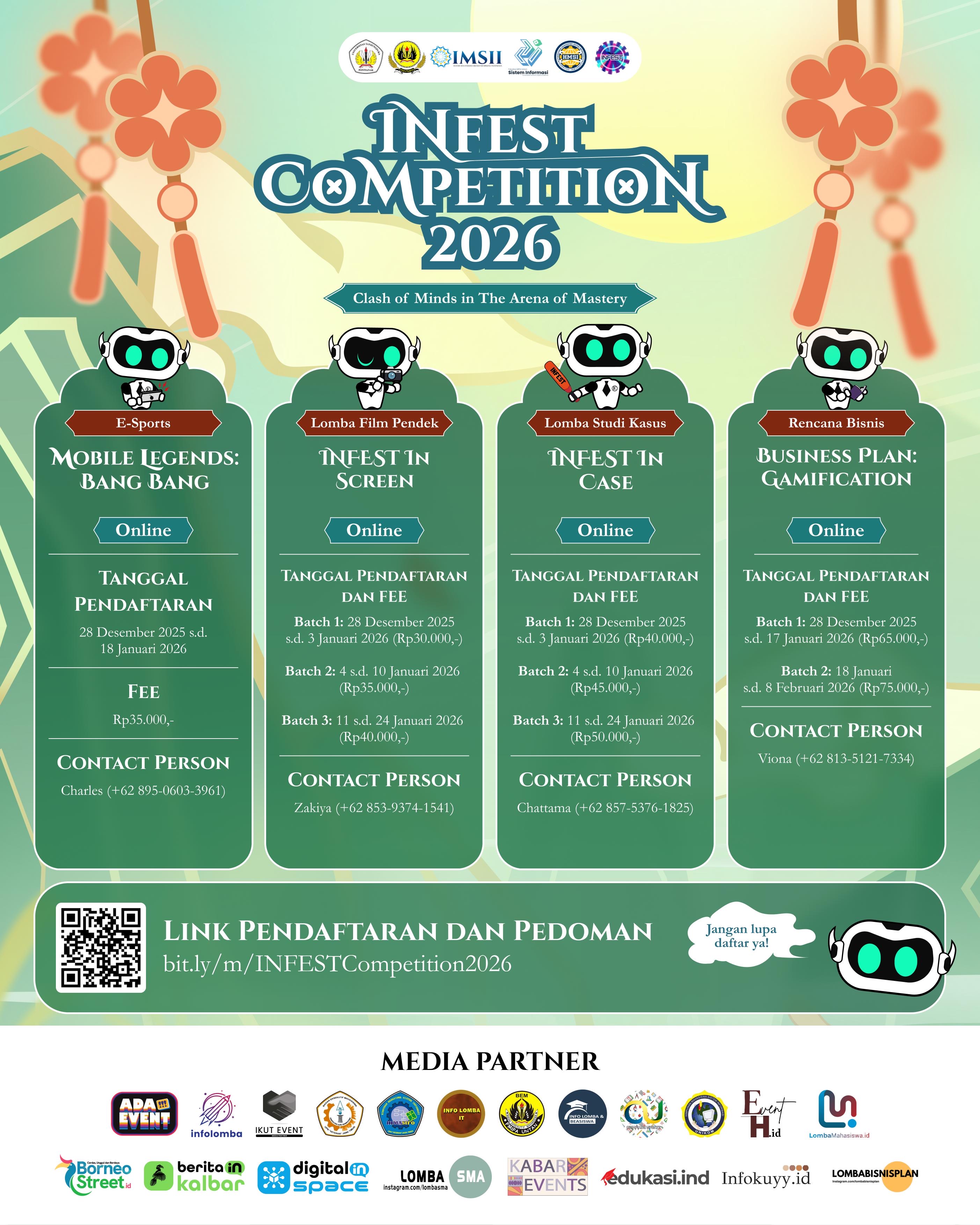 INFEST COMPETITION 2026