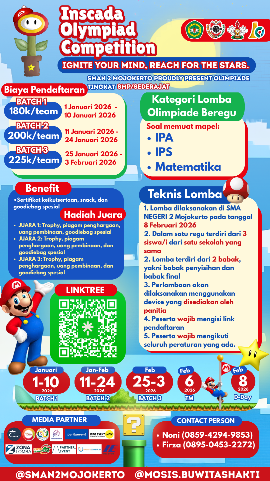 Inscada Olympiad Competition (IOC) 2026