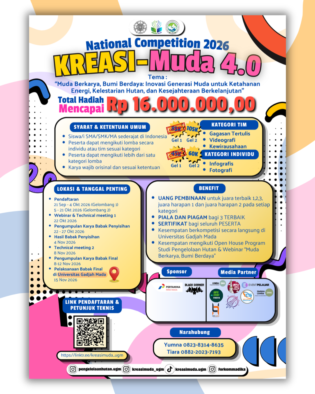 Kompetisi Nasional KREASI-Muda UGM 2026