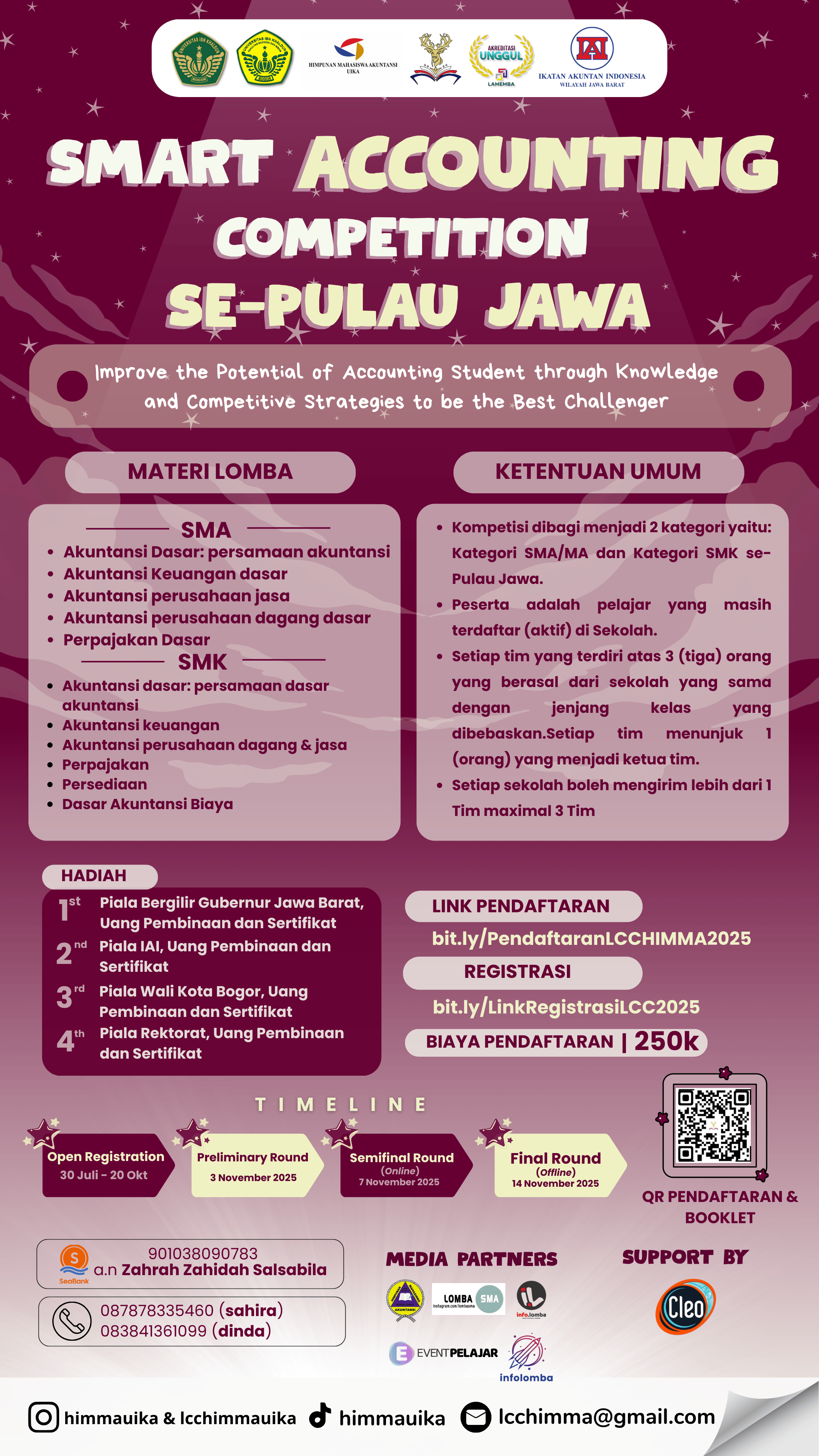 Lomba Cerdas Cermat Akuntansi se-Pulau Jawa