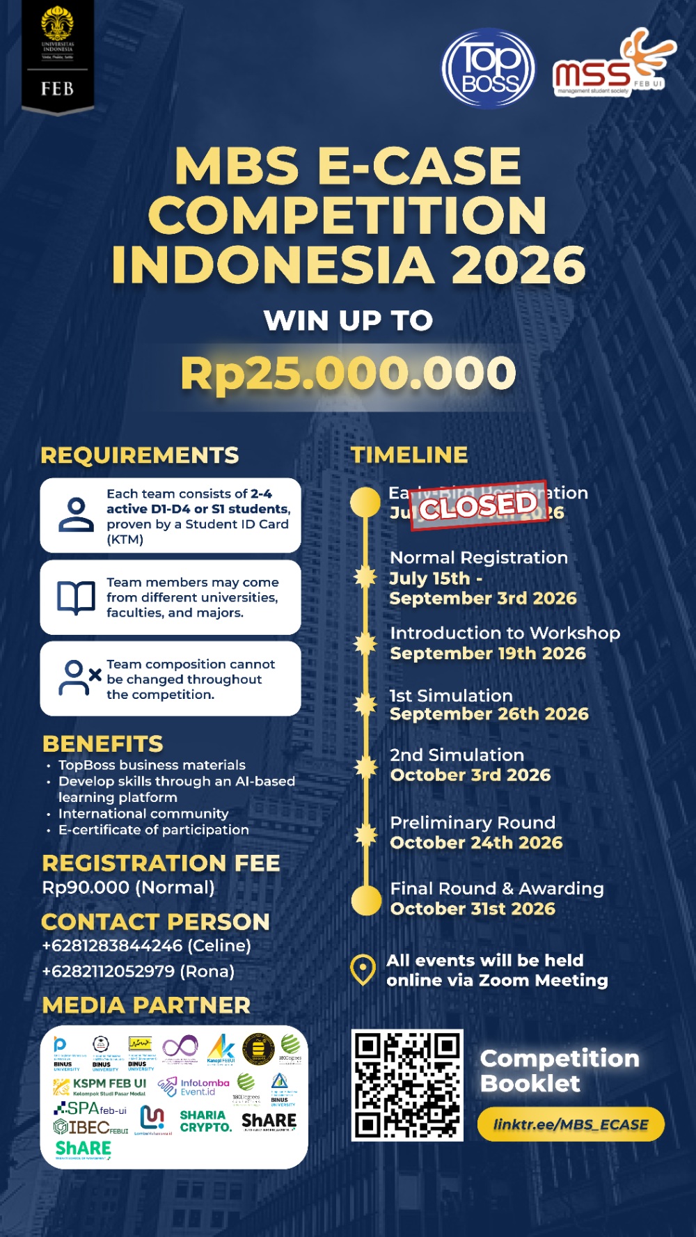 MBS E-CASE COMPETITION INDONESIA 2026
