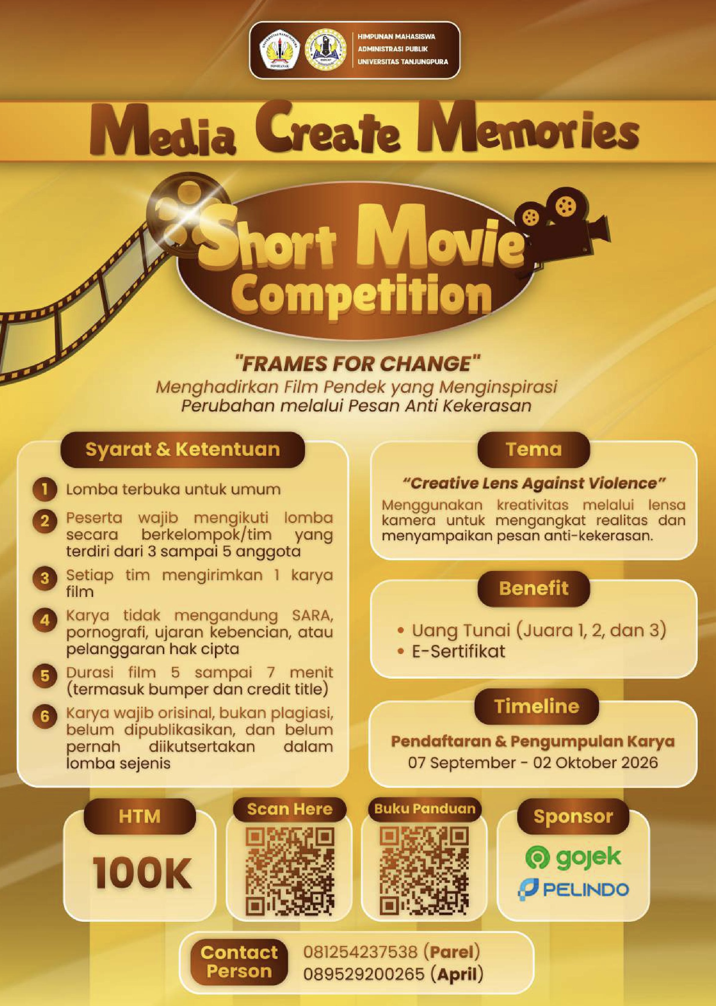 Media Create Memories – Short Movie Competition