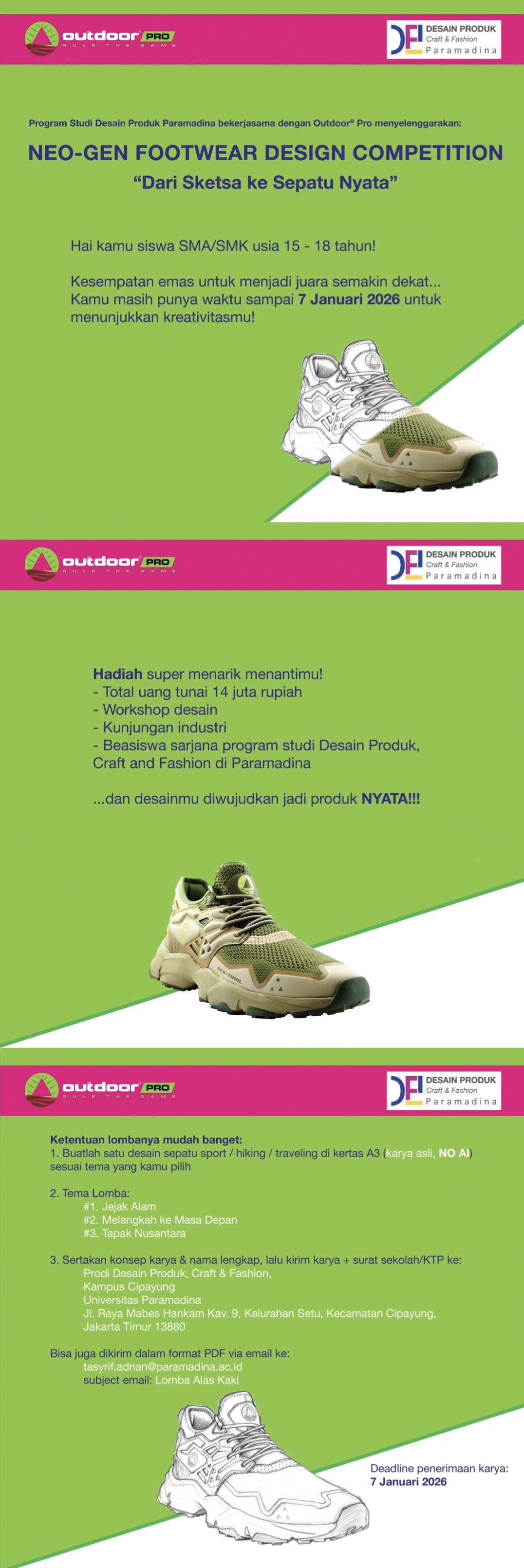 NEO-GEN Footwear Competition