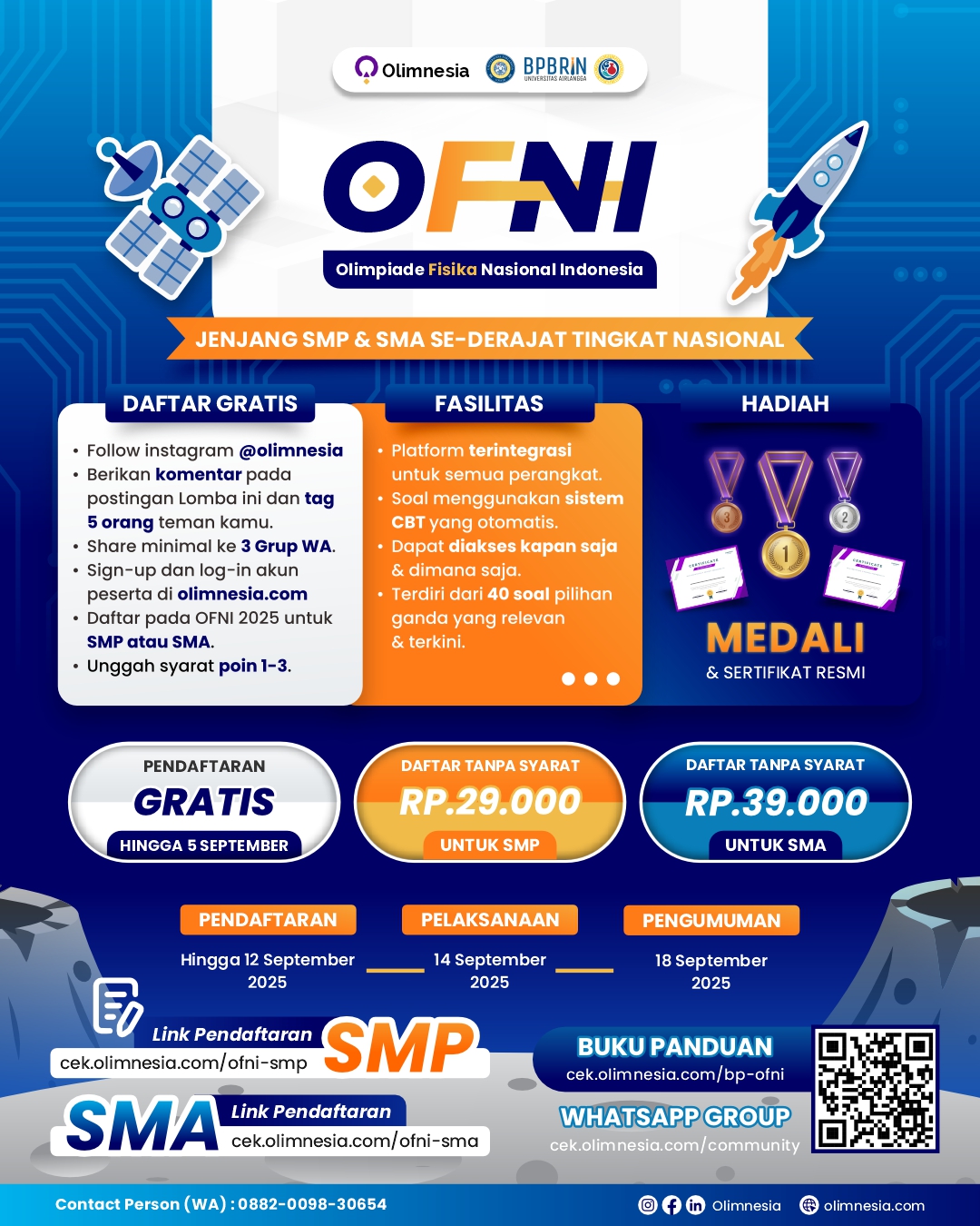 OFNI (Olimpiade Fisika Nasional Indonesia) 2025