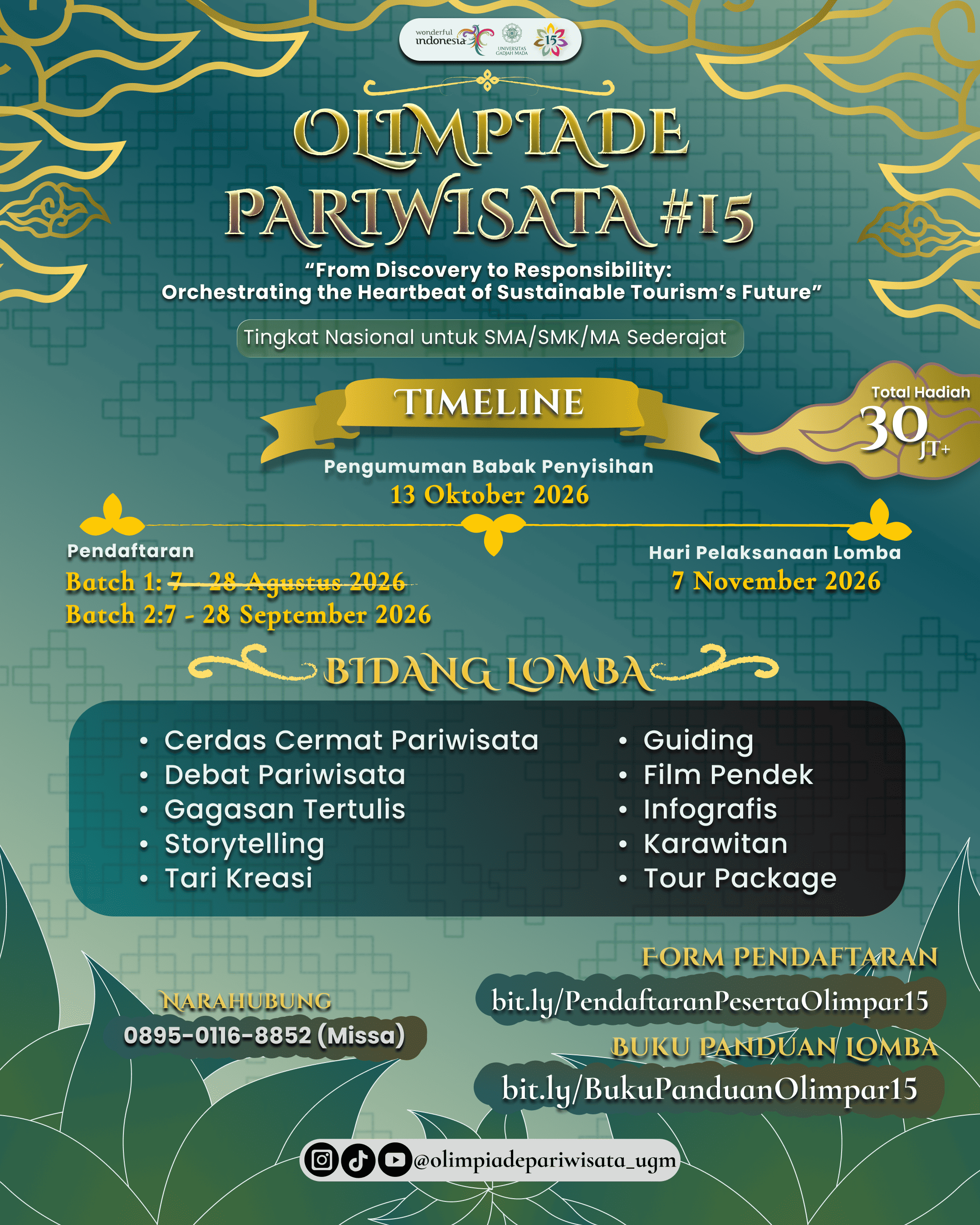 Olimpiade Pariwisata #15