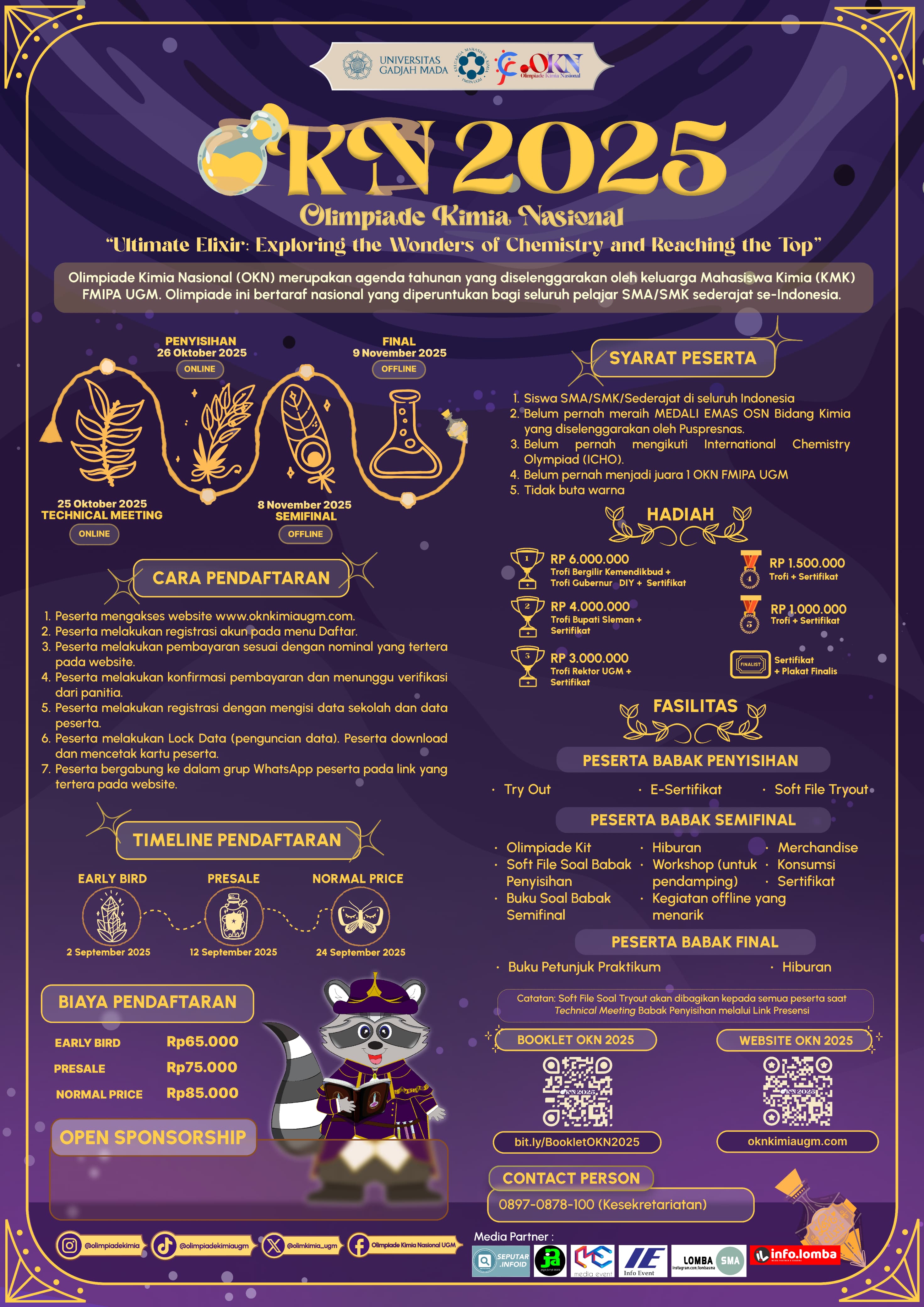 Olimpiade Kimia Nasional UGM 2025