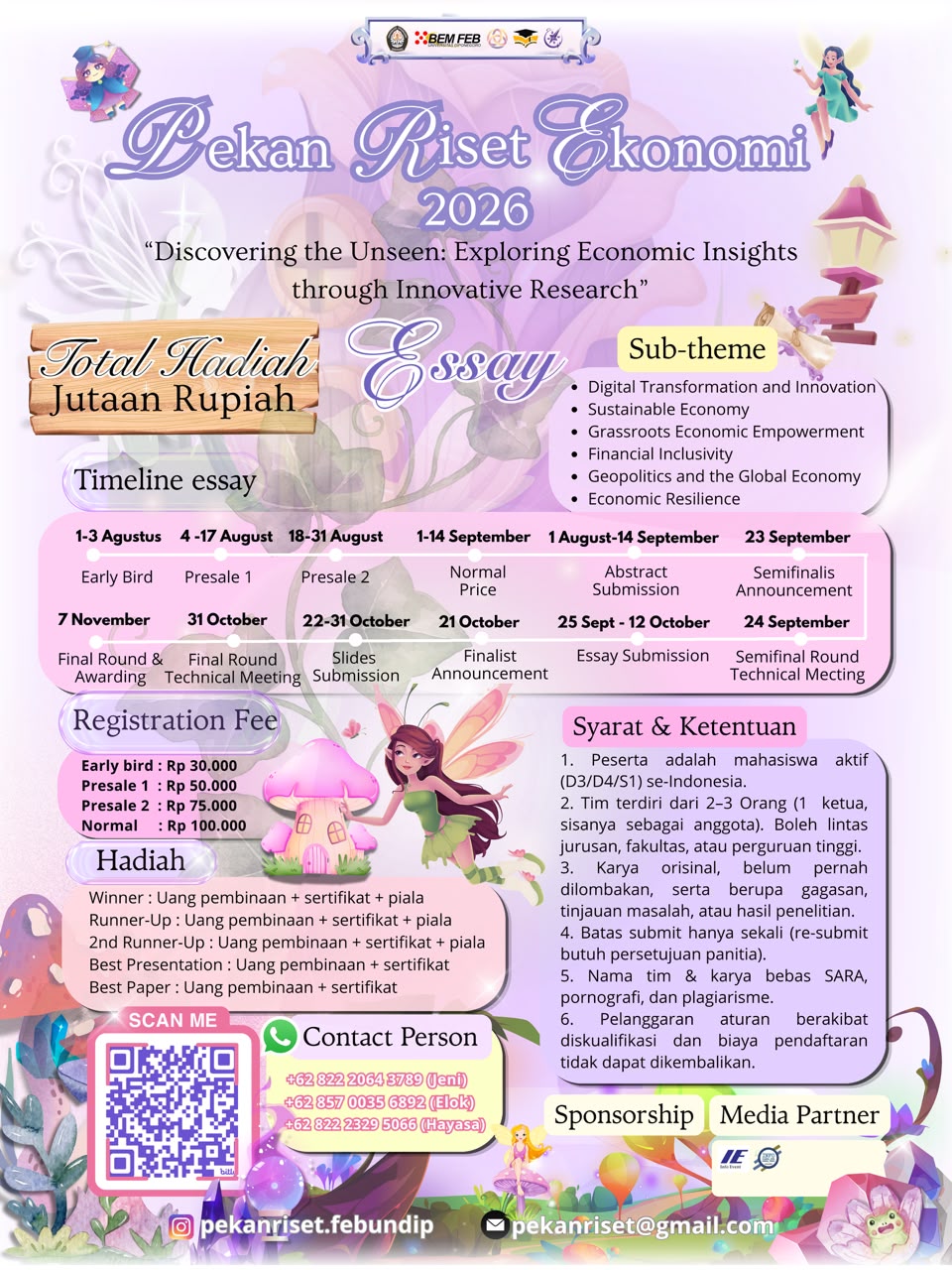Pekan Riset Ekonomi 2026