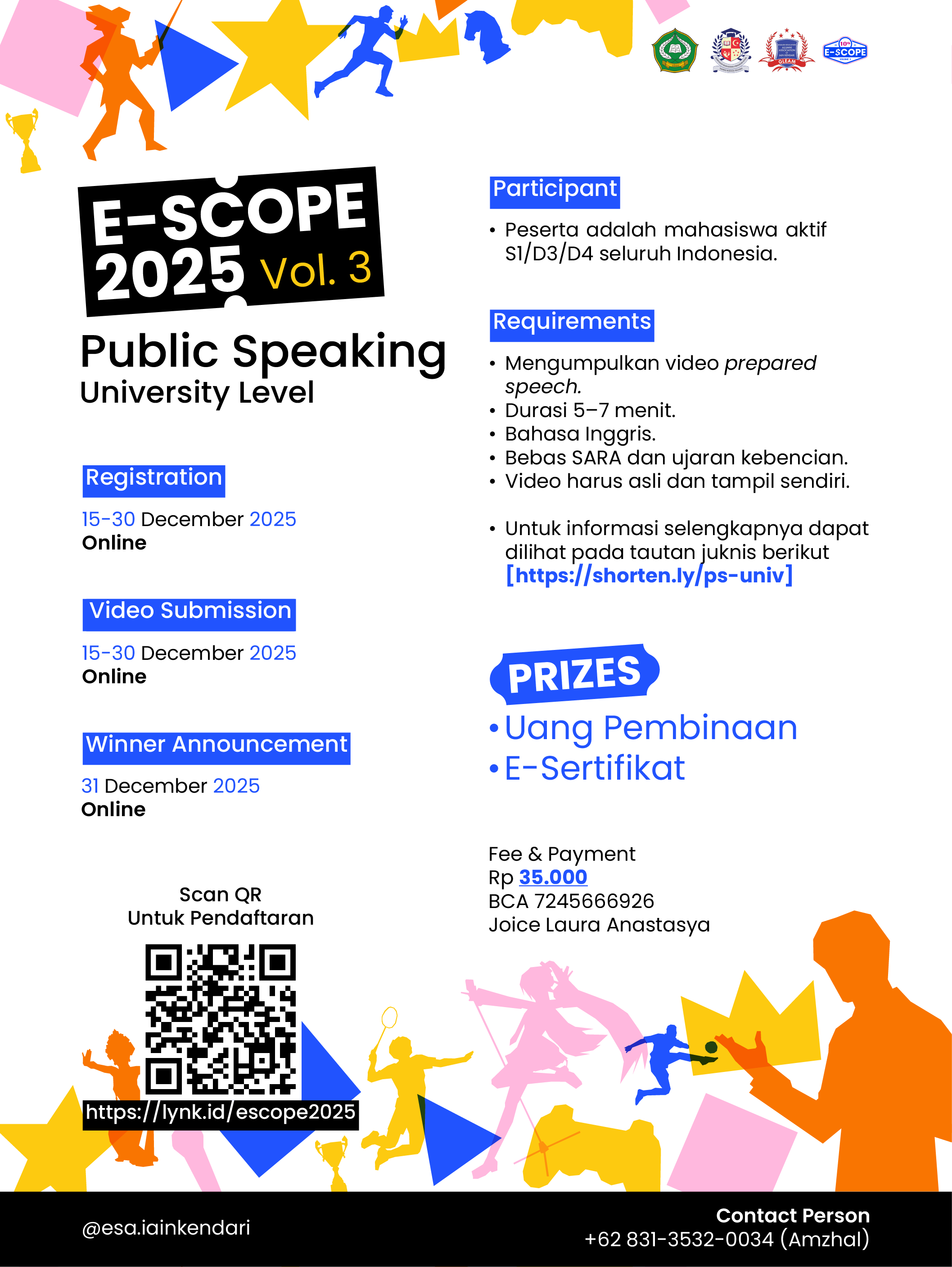 PUBLIC SPEAKING UNIVERSITY LEVEL
