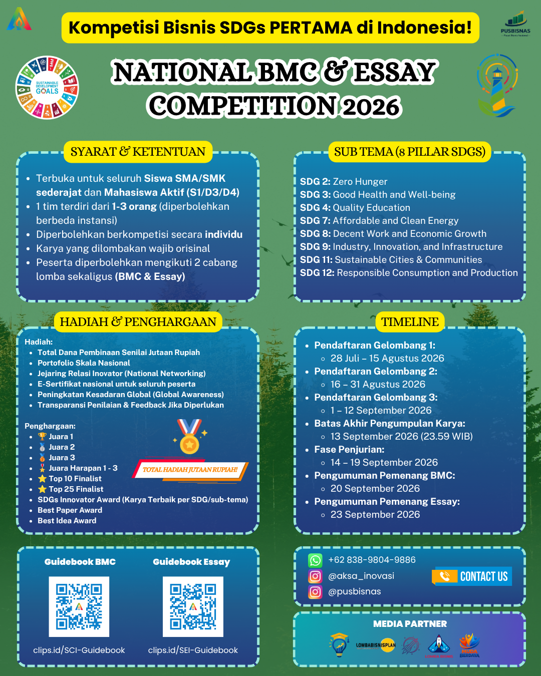 SDGs BMC & Essay Competition