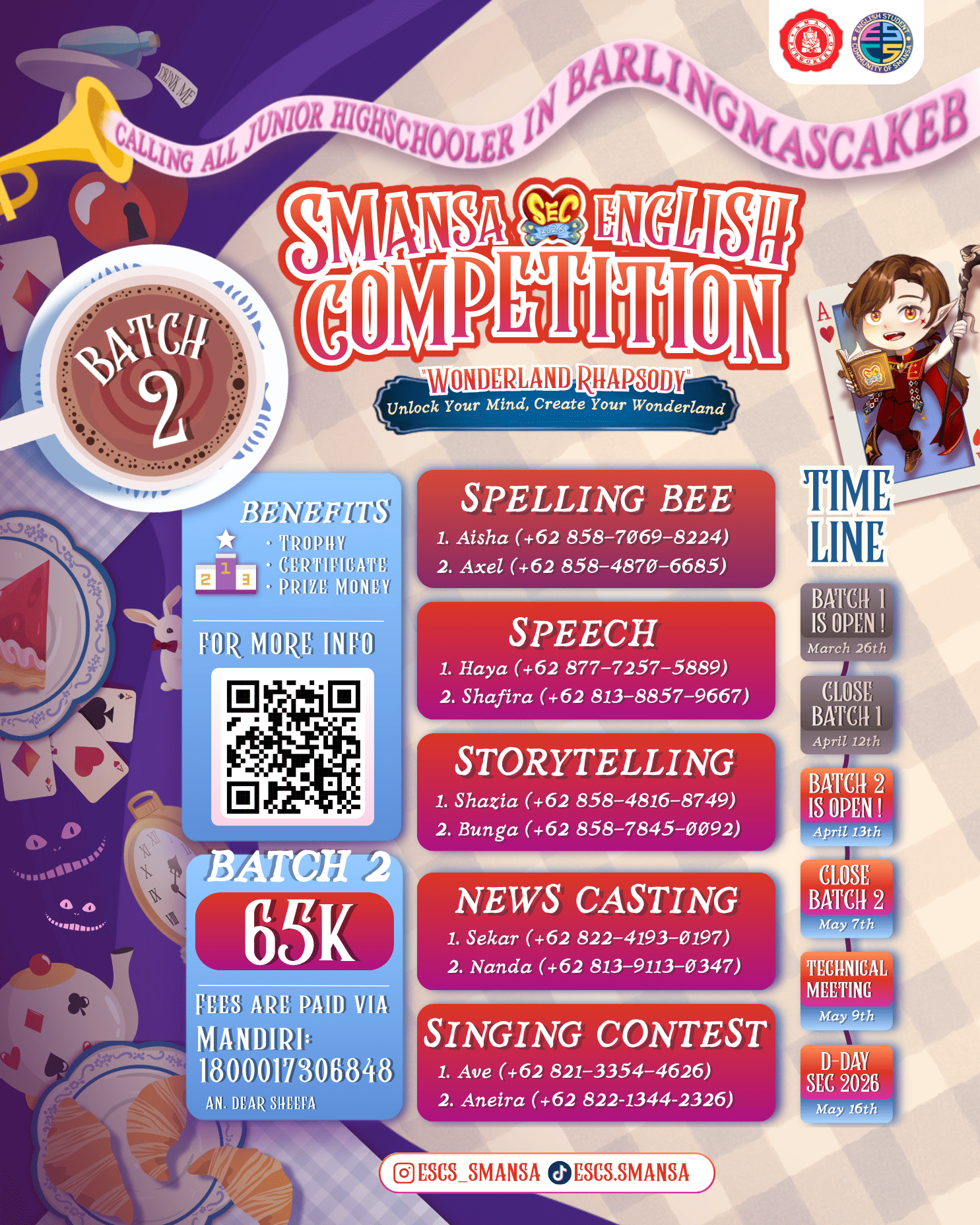 SEC (Smansa English Competition) 2026